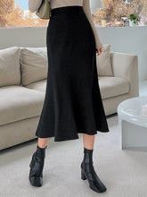 DAZY High Waist Mermaid Hem Skirt